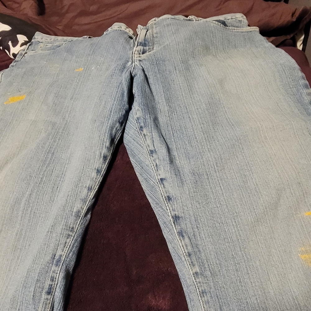 Old Navy Light Blue Boot-Cut Jeans